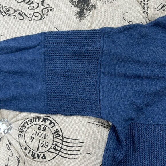 Sweaty Betty Blue Crew Neck Sweater - Picture 4 of 12